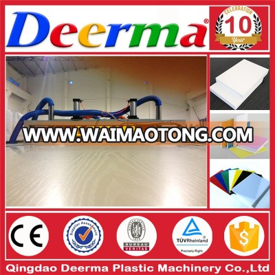 China pvc cabinet foam board extrusion machine