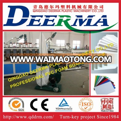 PVC kitchen cabinet board extrusion line /PVC Crust Foam Board Making machine